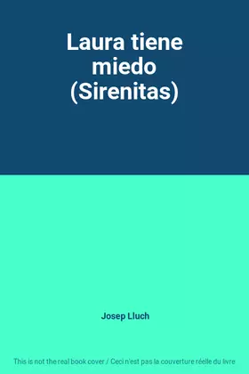 Couverture du produit · Laura tiene miedo (Sirenitas)