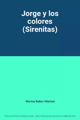 Couverture du produit · Jorge y los colores (Sirenitas)