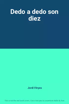 Couverture du produit · Dedo a dedo son diez