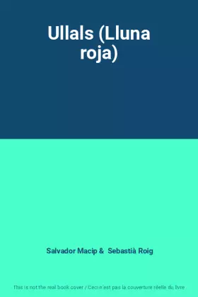 Couverture du produit · Ullals (Lluna roja)