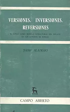 Couverture du produit · Versiones. inversiones. reversiones