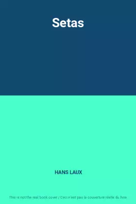Couverture du produit · Setas