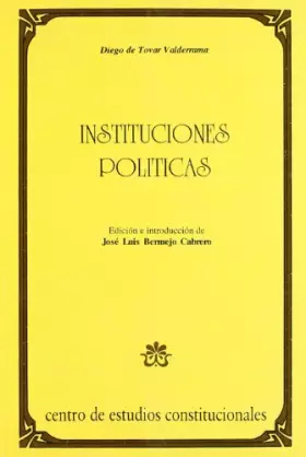 Couverture du produit · Instituciones politicas