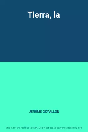Couverture du produit · Tierra, la