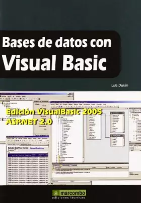Couverture du produit · Bases de Datos con Visual Basic