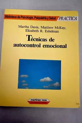 Couverture du produit · Tecnicas de autocontrol emocionaledic. onble: