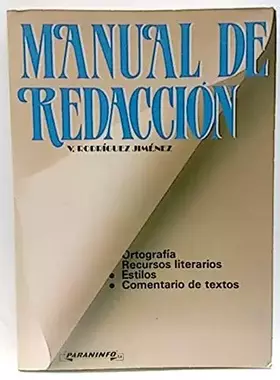 Couverture du produit · MANUAL REDACCION (Ling³ística)