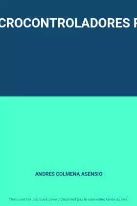 Couverture du produit · MICROCONTROLADORES PIC