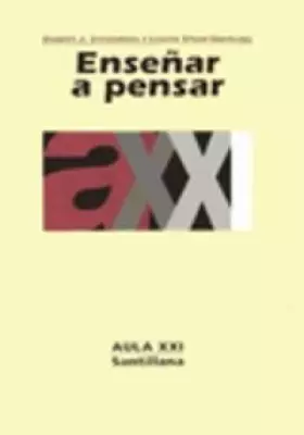 Couverture du produit · Enseñar a pensar ("aula xxi")