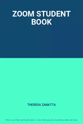 Couverture du produit · ZOOM STUDENT BOOK
