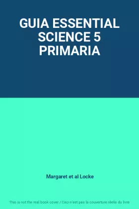 Couverture du produit · GUIA ESSENTIAL SCIENCE 5 PRIMARIA