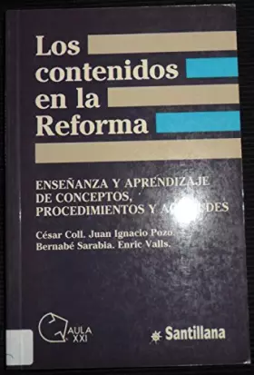Couverture du produit · Los contenidos en la reforma