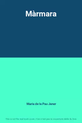 Couverture du produit · Màrmara