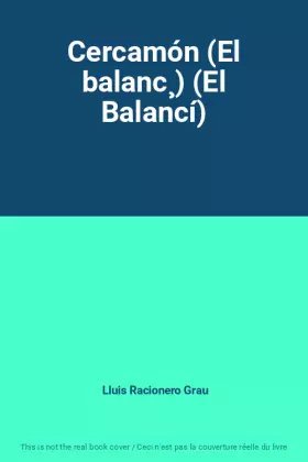 Couverture du produit · Cercamón (El balanc¸) (El Balancí)