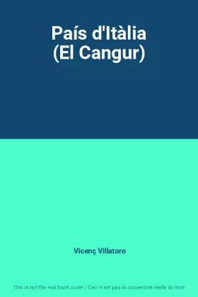 Couverture du produit · País d'Itàlia (El Cangur)