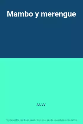 Couverture du produit · Mambo y merengue