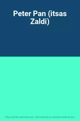 Couverture du produit · Peter Pan (itsas Zaldi)