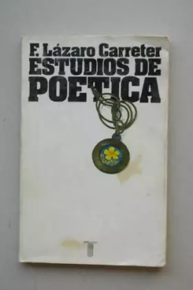 Couverture du produit · Estudios De Poetica