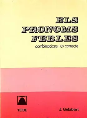 Couverture du produit · Els pronoms febles