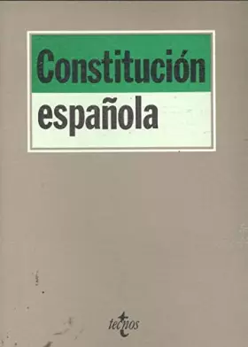 Couverture du produit · Constitucion española