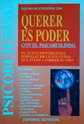 Couverture du produit · Querer es poder con el psicobuilding
