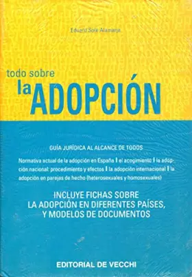 Couverture du produit · Todo sobre la adopción