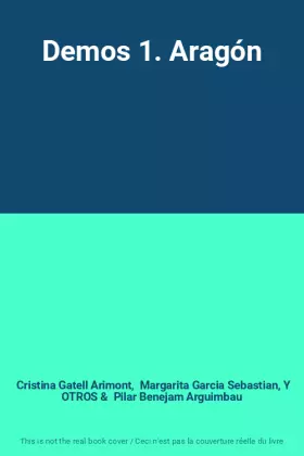 Couverture du produit · Demos 1. Aragón