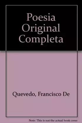 Couverture du produit · Poesia Original Completa