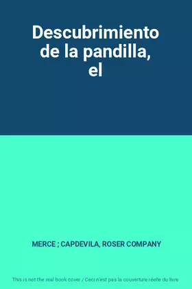 Couverture du produit · Descubrimiento de la pandilla, el