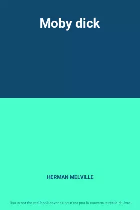 Couverture du produit · Moby dick