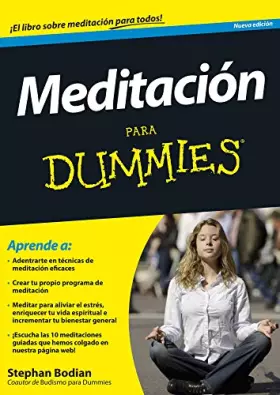 Couverture du produit · Meditación para Dummies