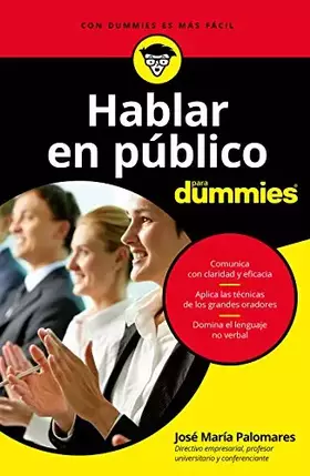 Couverture du produit · Hablar en público para Dummies