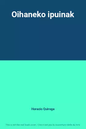 Couverture du produit · Oihaneko ipuinak