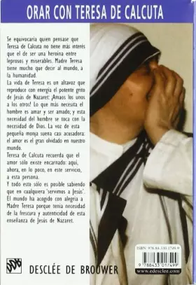 Couverture du produit · Orar con Teresa de Calcuta