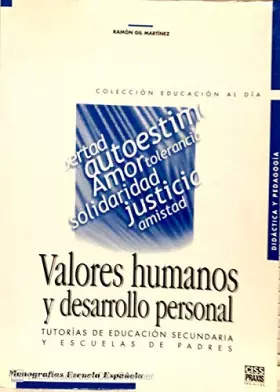 Couverture du produit · Valores humanos y desarrollo personal
