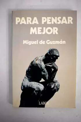 Couverture du produit · Para pensar mejor