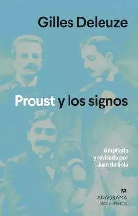 Couverture du produit · Proust y los signos: 22 (Argumentos)