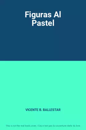 Couverture du produit · Figuras Al Pastel