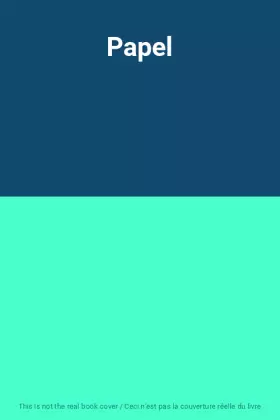 Couverture du produit · Papel