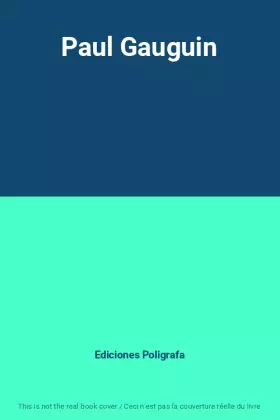 Couverture du produit · Paul Gauguin