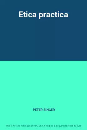 Couverture du produit · Etica practica