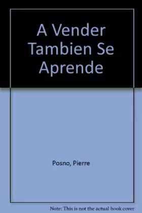 Couverture du produit · A vender tambien se aprende