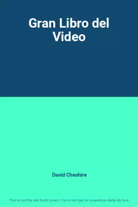 Couverture du produit · Gran Libro del Video