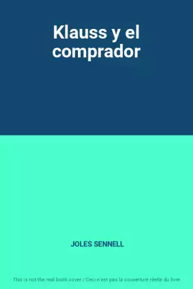 Couverture du produit · Klauss y el comprador