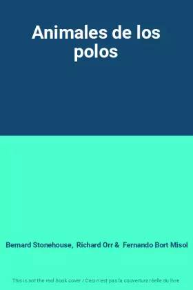 Couverture du produit · Animales de los polos