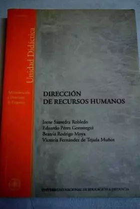 Couverture du produit · Dirección de recursos humanos