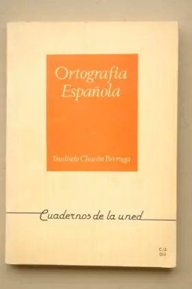 Couverture du produit · Ortografia española