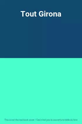 Couverture du produit · Tout Girona