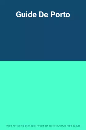 Couverture du produit · Guide De Porto
