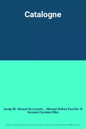 Couverture du produit · Catalogne